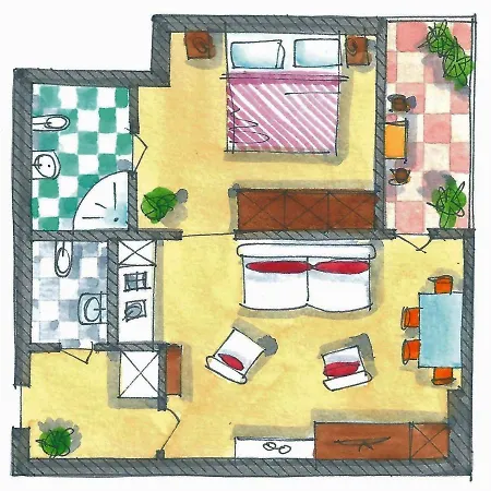 Appartement Haus Frische Brise 1406 *